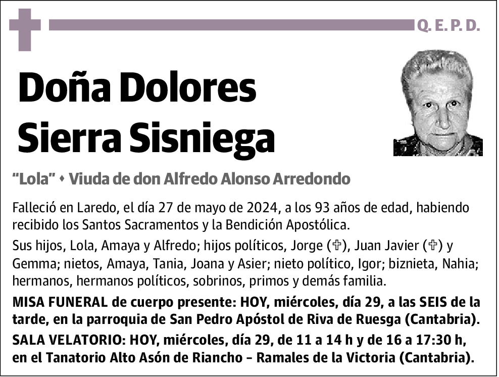 Dolores Sierra Sisniega