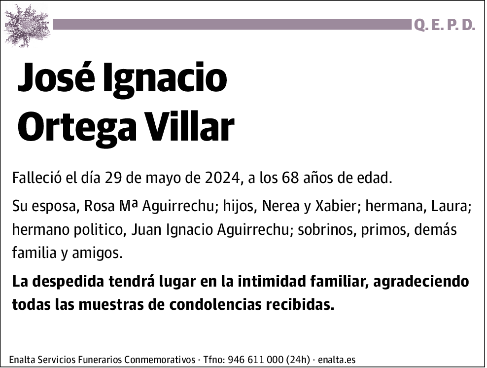 José Ignacio Ortega Villar