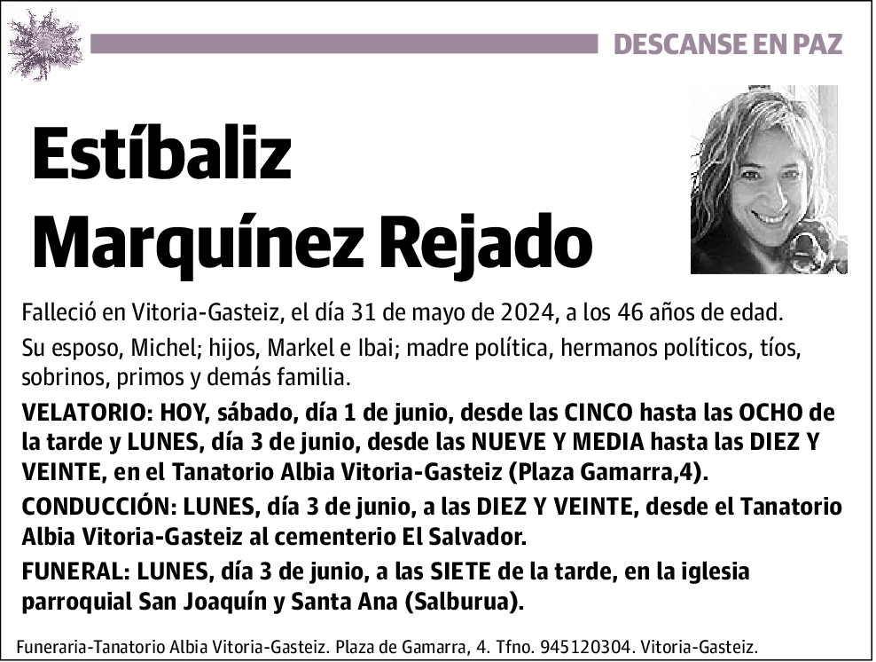 Estíbaliz Marquínez Rejado