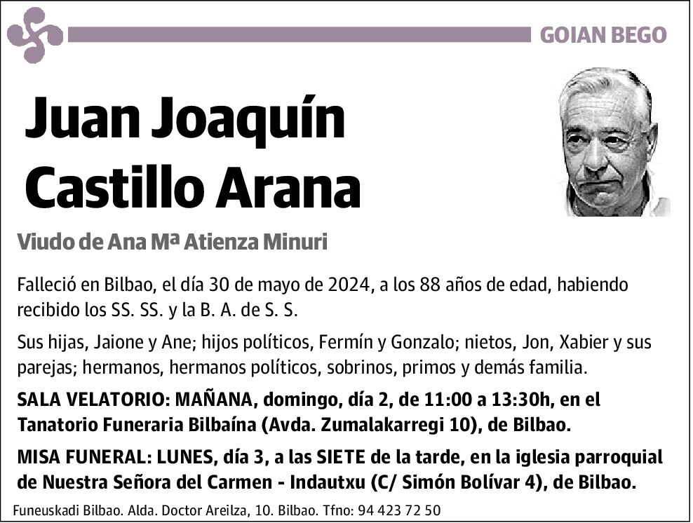 Juan Juaquin Castillo Arana