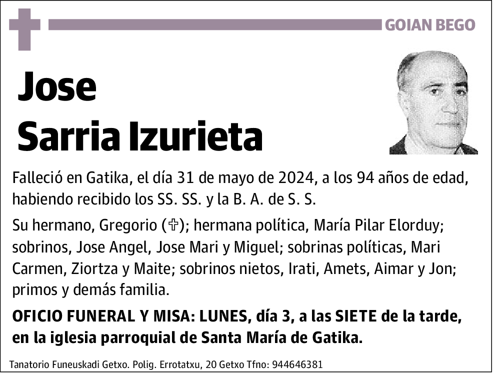 Jose Sarria Izurieta