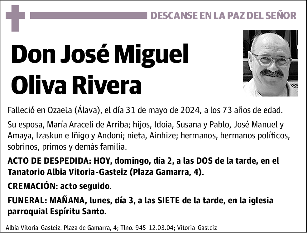 José Miguel Oliva Rivera