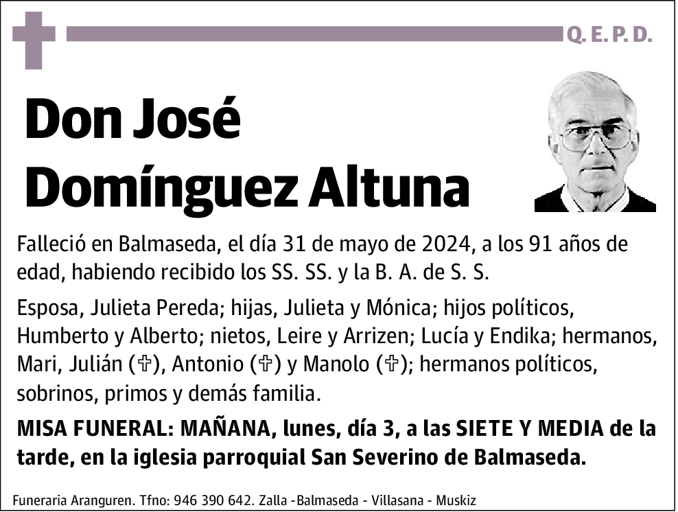 José Domínguez Altuna