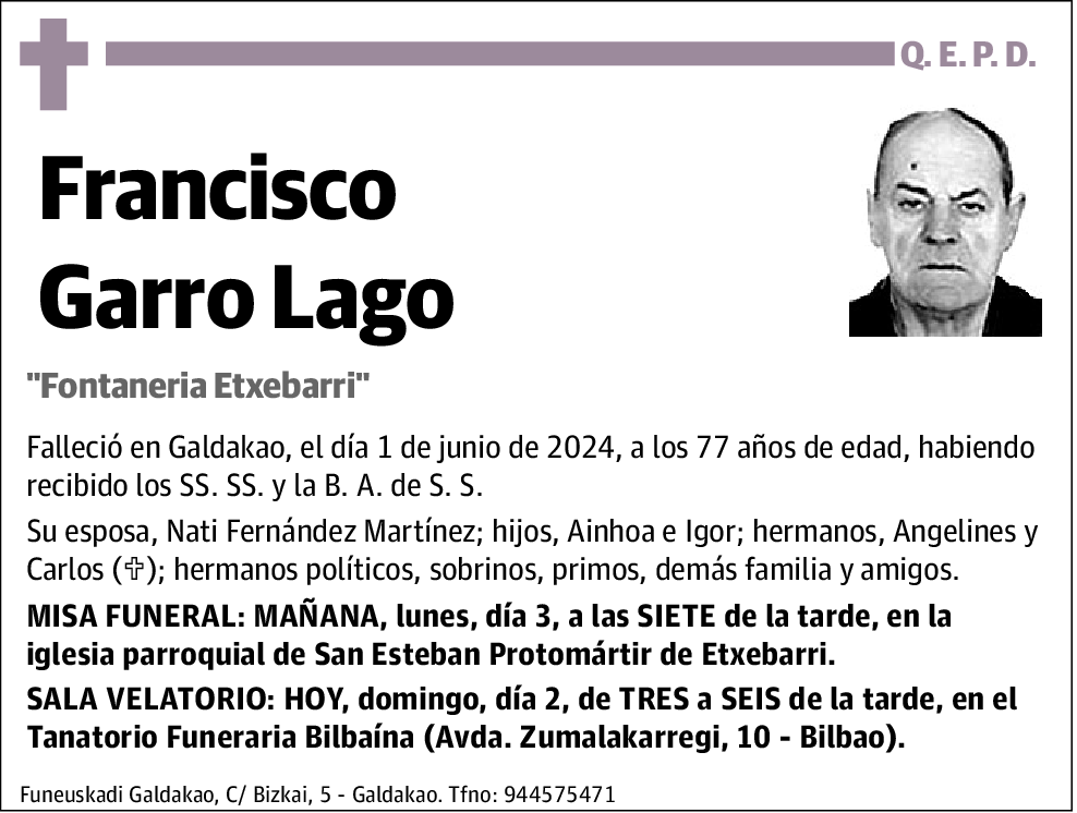 Francisco Garro Lago