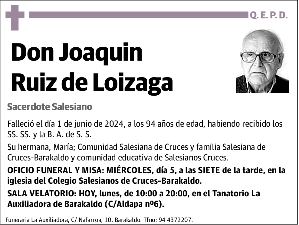 Joaquin Ruiz de Loizaga