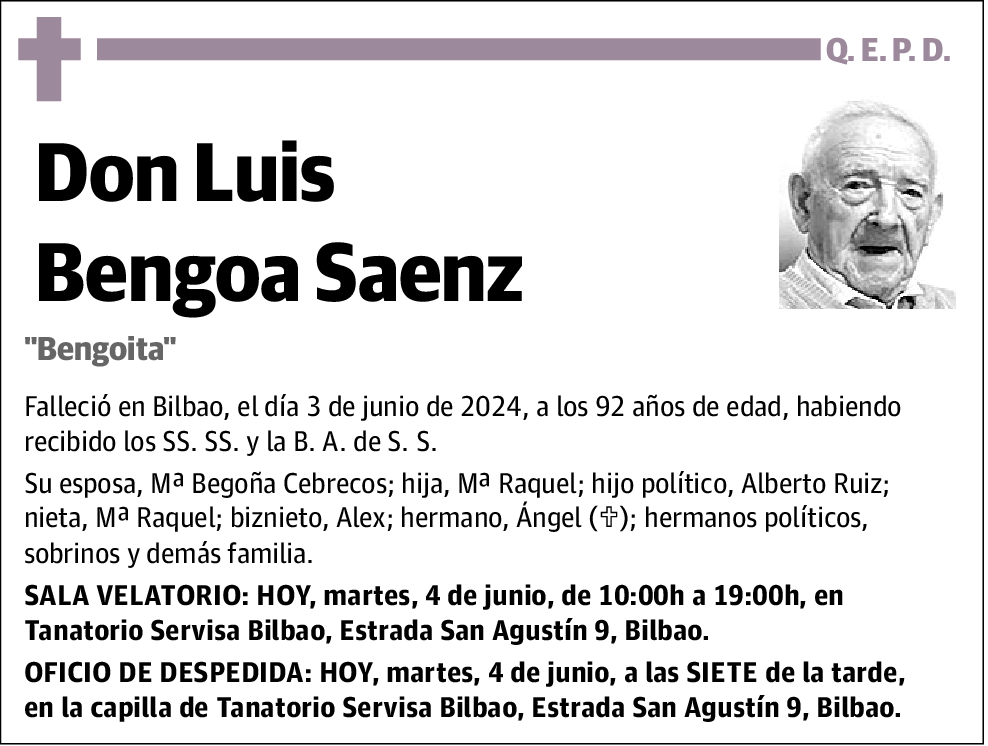 Luis Bengoa Saenz