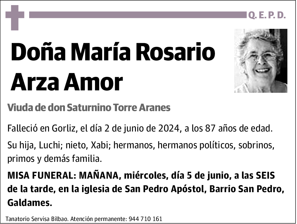 María Rosario Arza Amor