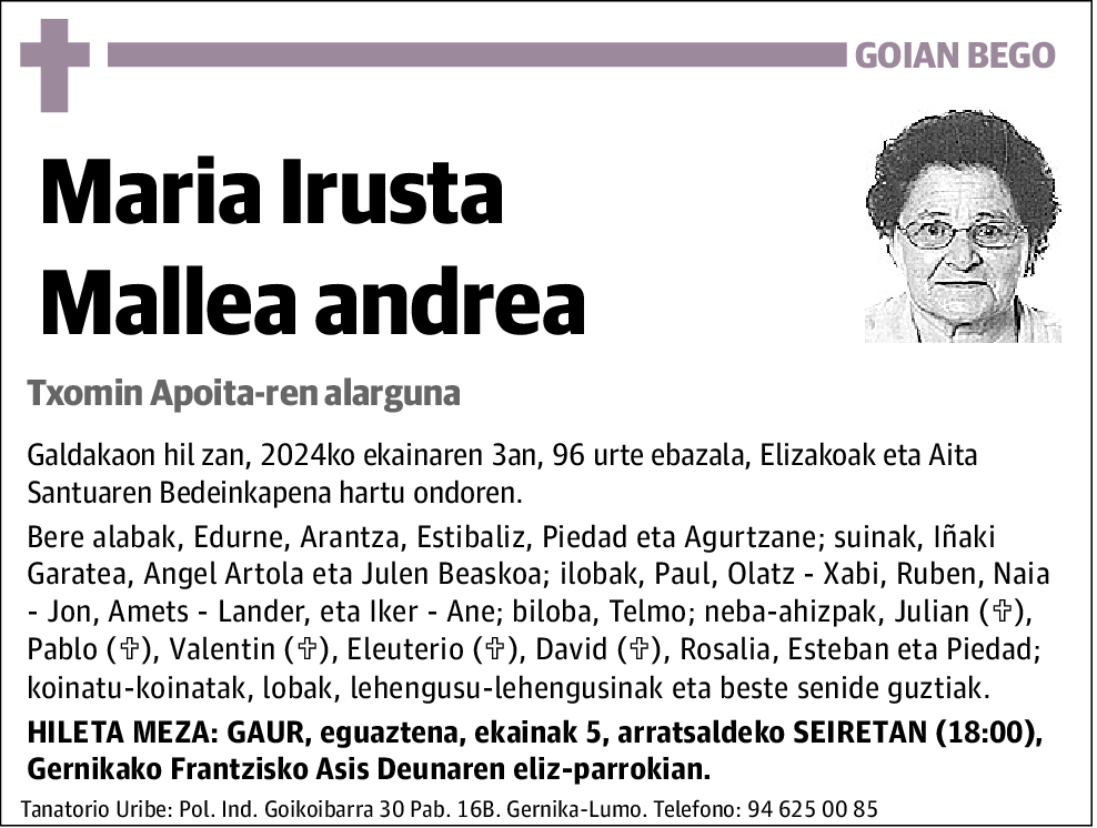 Maria Irusta Mallea