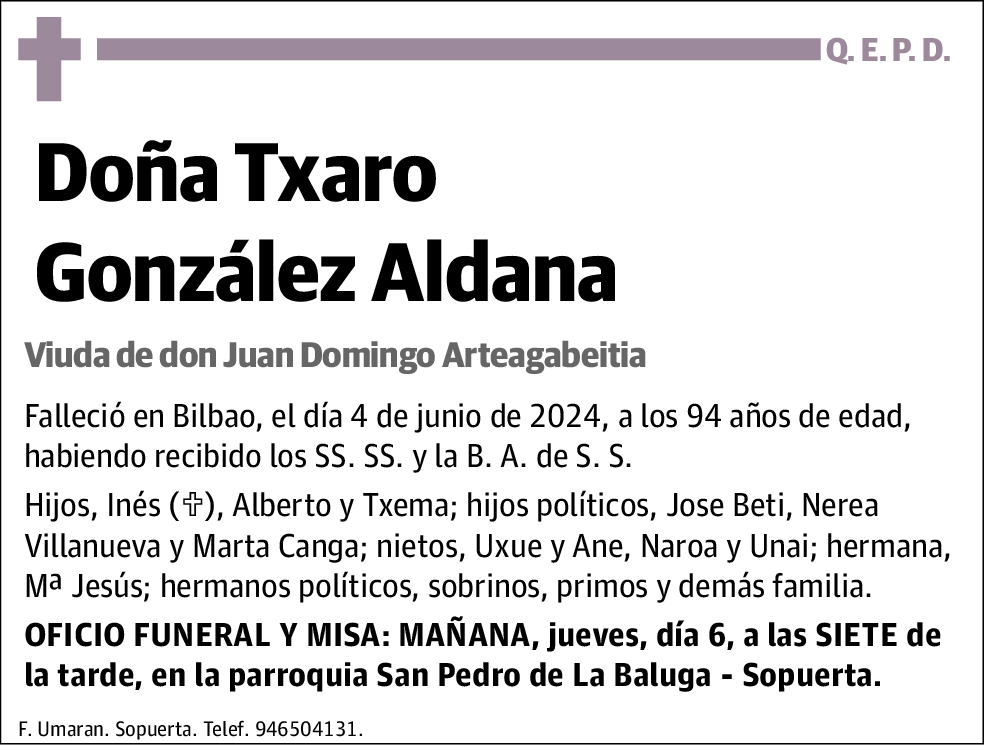 Txaro González Aldana