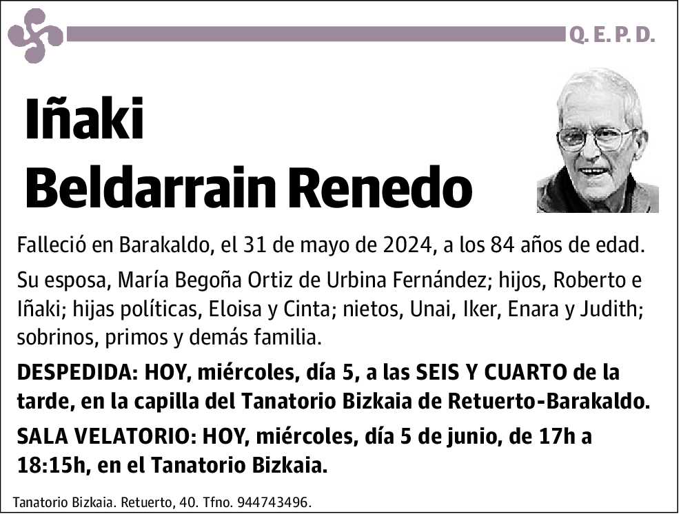 Iñaki Beldarrain Renedo