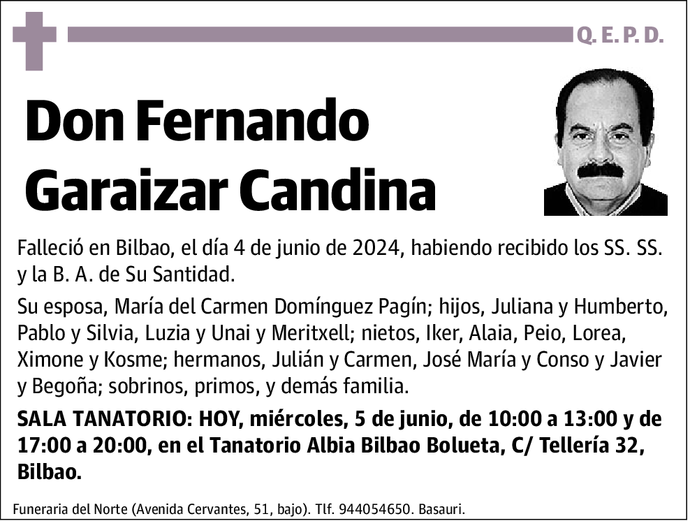 Fernando Garaizar Candina