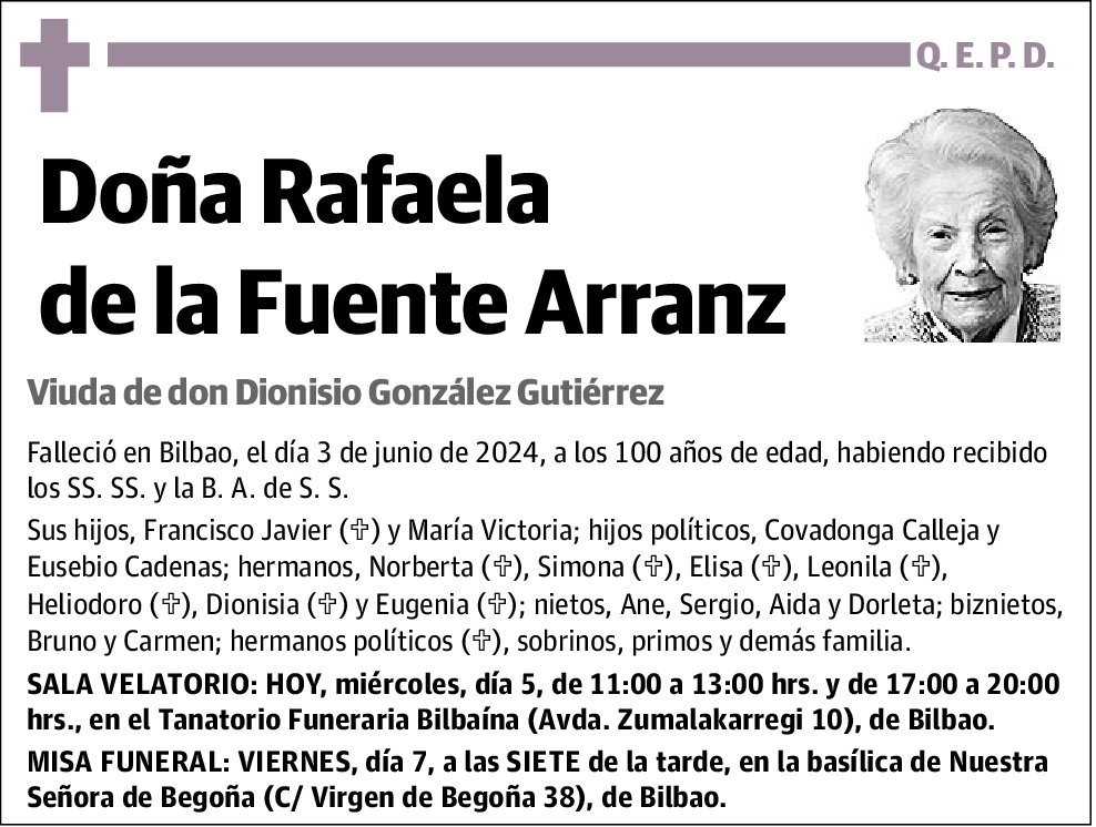 Rafaela de la Fuente Arranz