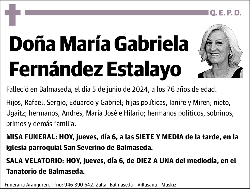 María Gabriela Fernández Estalayo