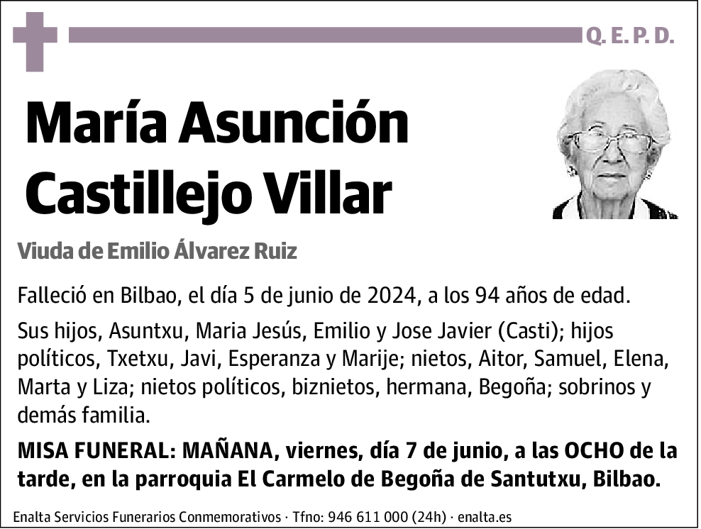 María Asunción Castillejo Villar