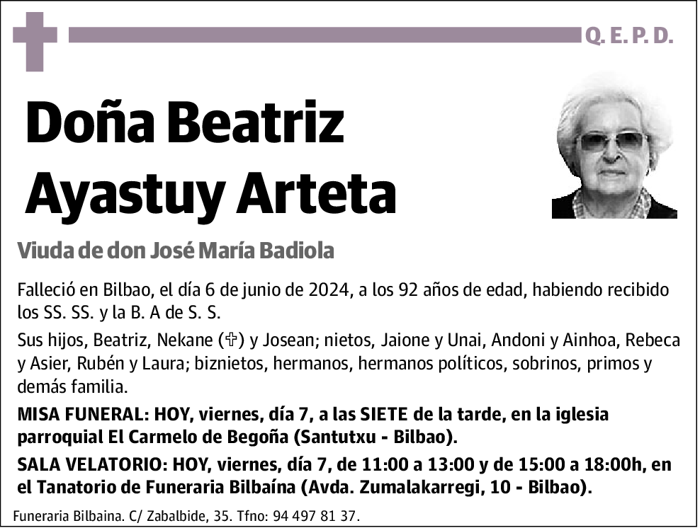 Beatriz Ayastuy Arteta