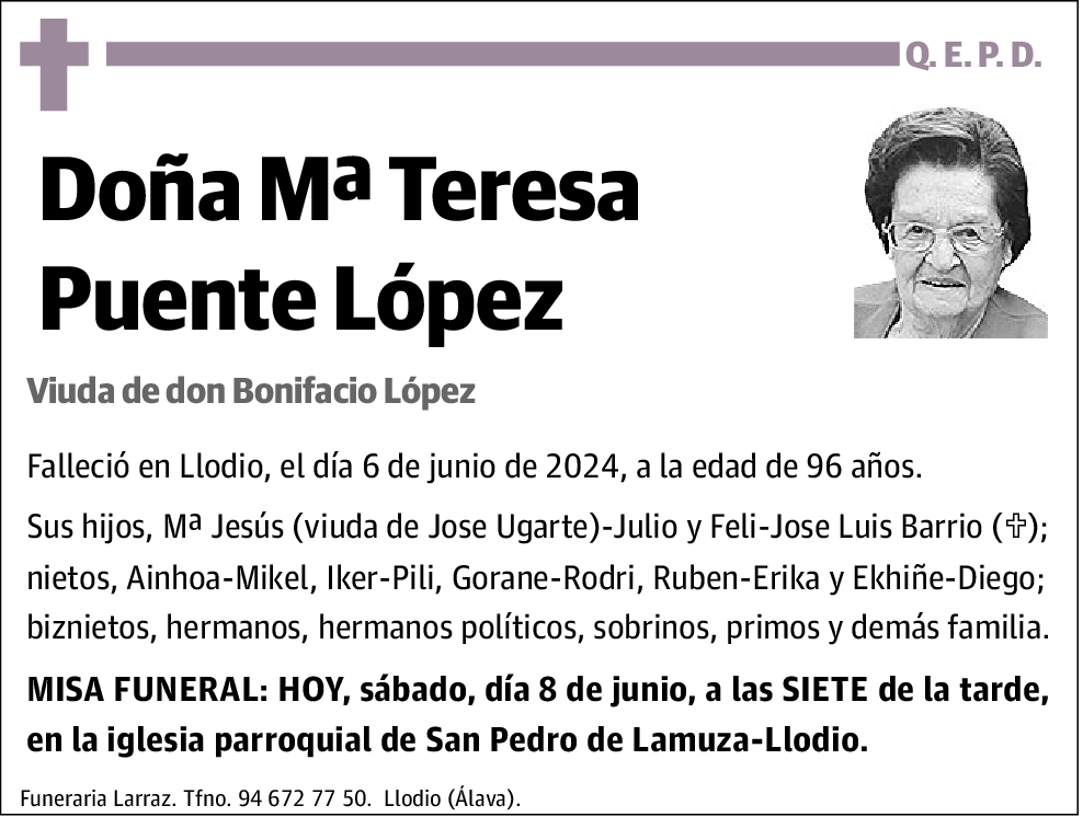 Mª Teresa Puente López