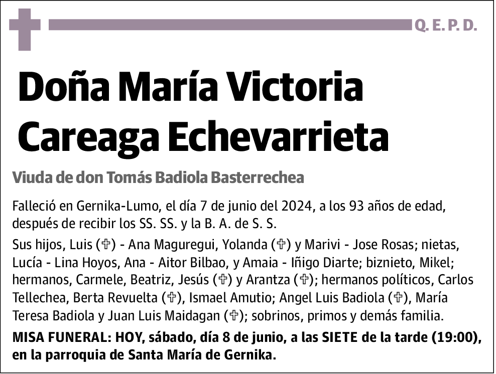 María Victoria Careaga Echevarrieta