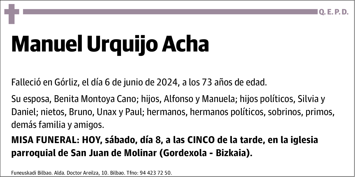 Manuel Urquijo Acha