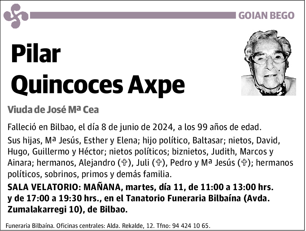 Pilar Quincoces Axpe