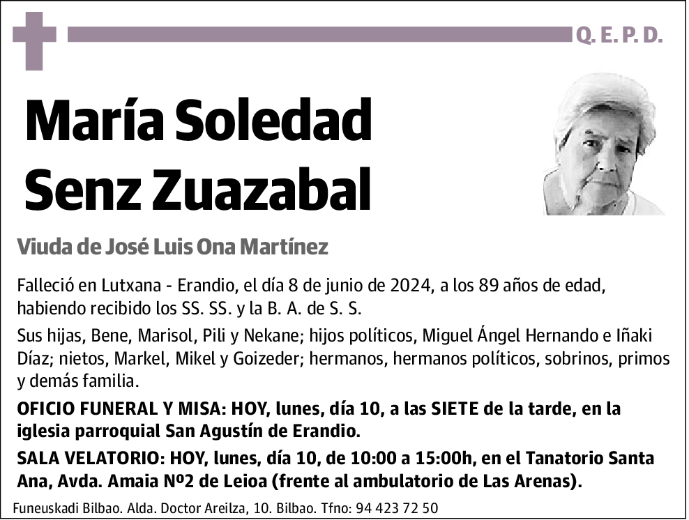 María Soledad Senz Zuazabal