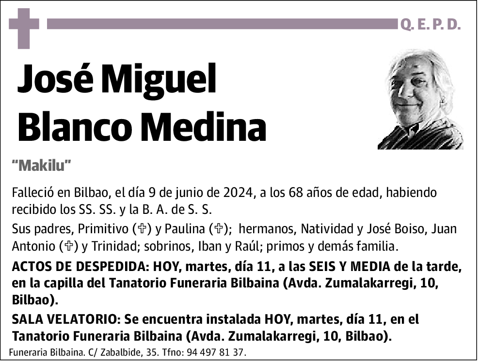 José Miguel Blanco Medina