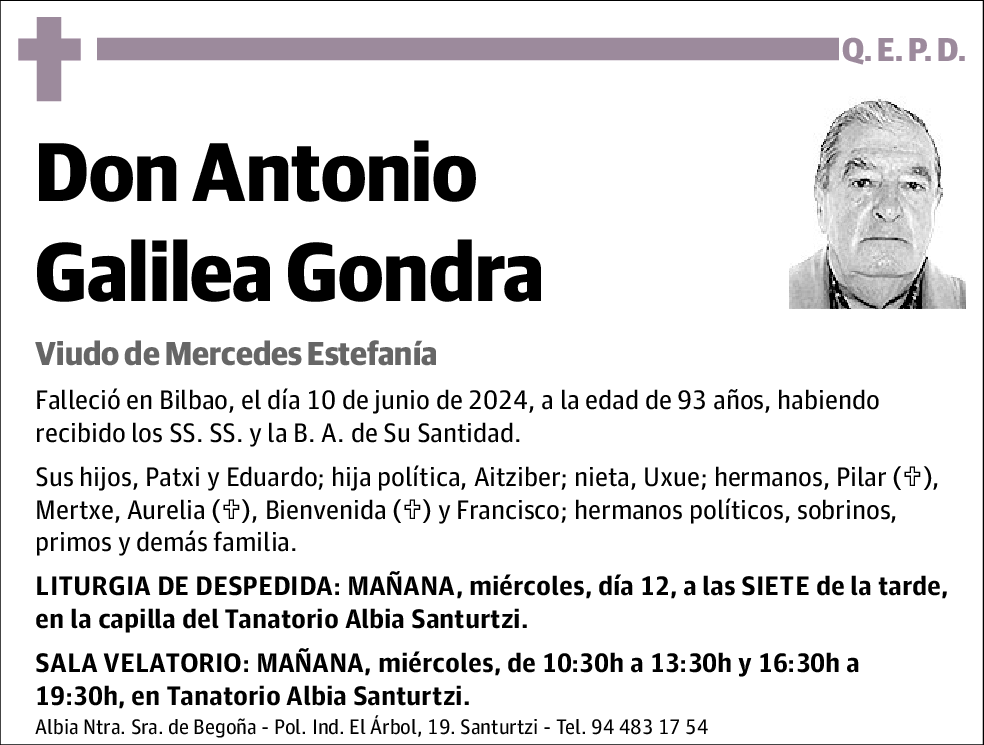 Antonio Galilea Gondra