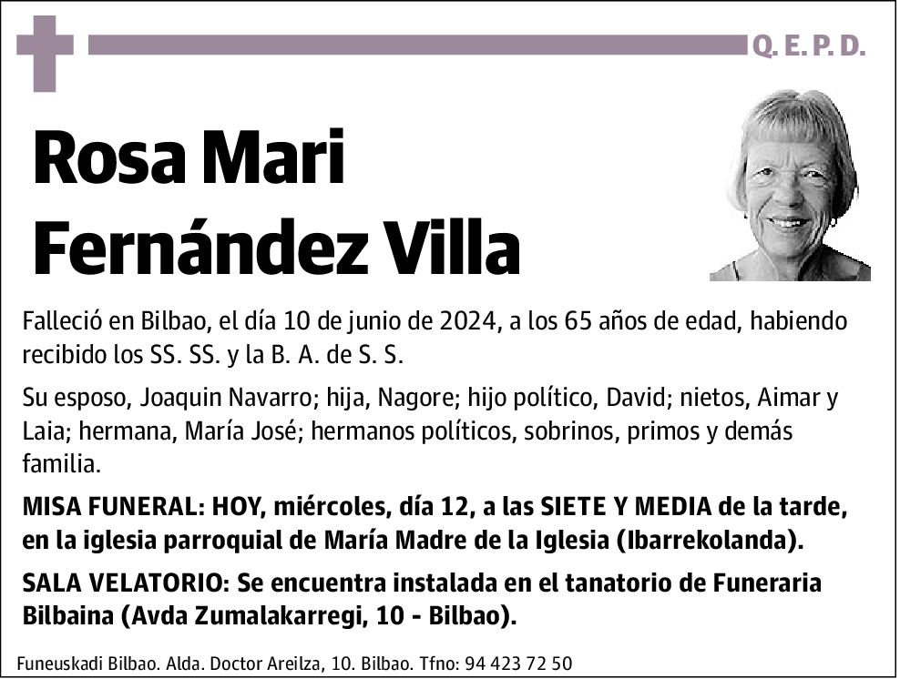 Rosa Mari Fernandez Villa