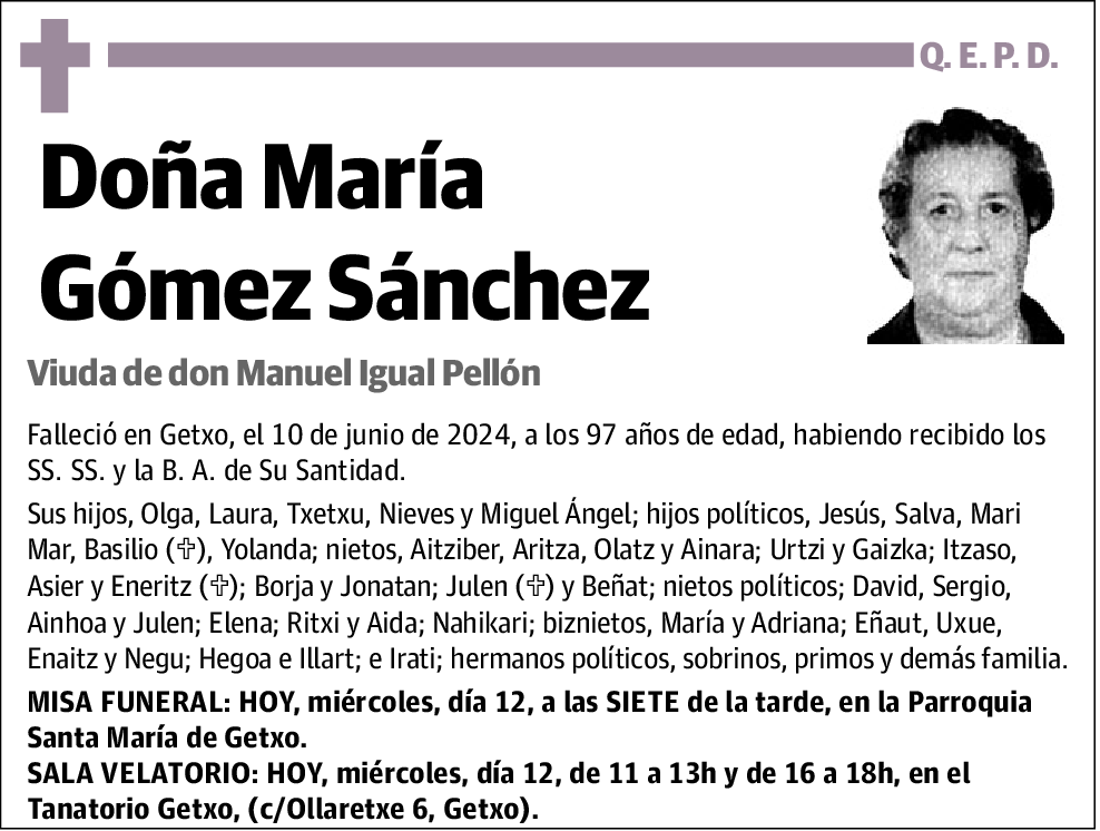 Maria Gomez Sanchez