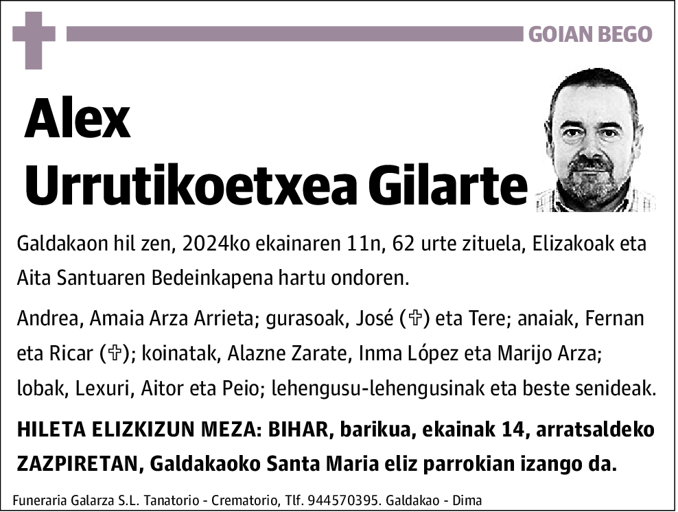 Alex Urrutikoetxea Gilarte