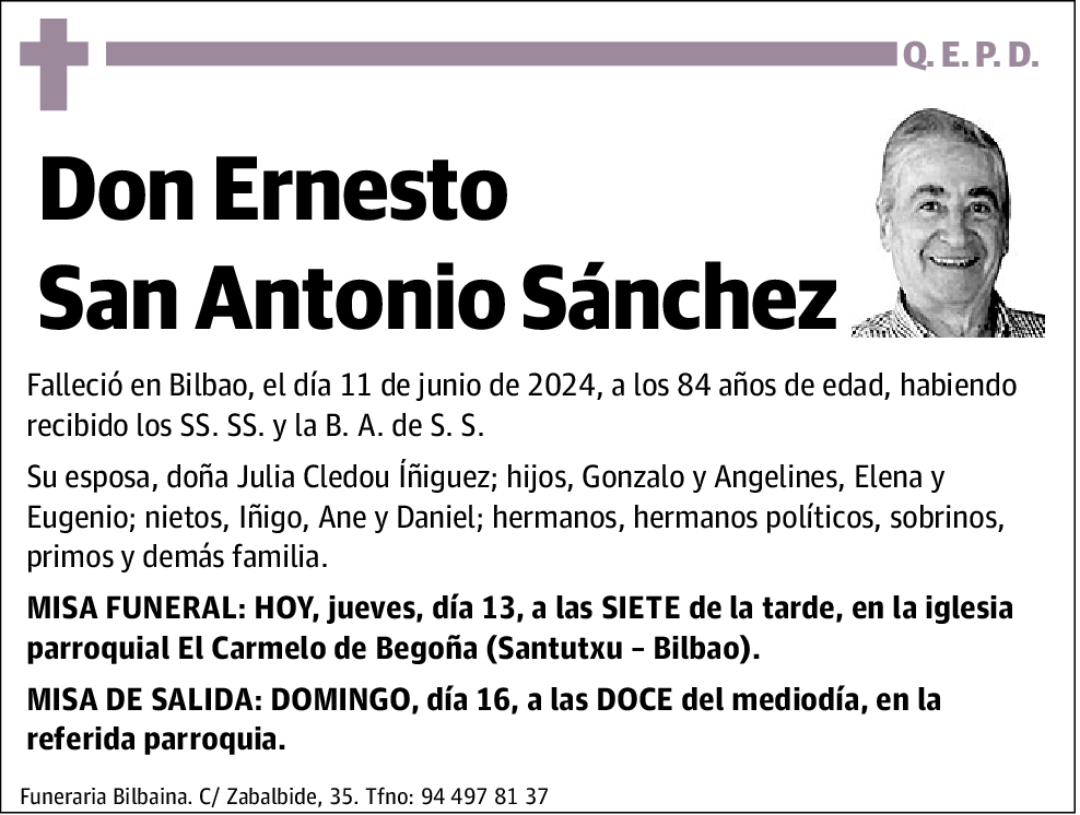 Ernesto San Antonio Sánchez