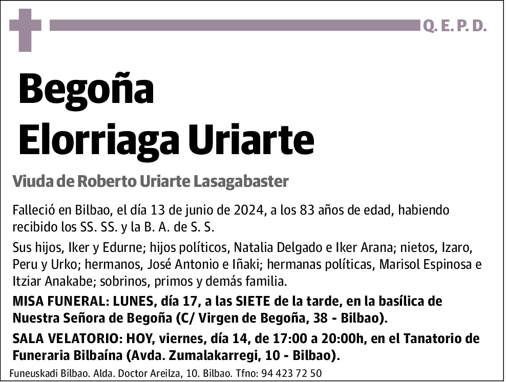 Begoña Elorriaga Uriarte