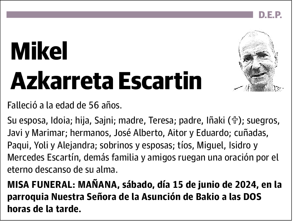 Mikel Azkarreta Escartin