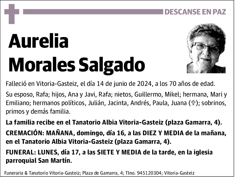 Aurelia Morales Salgado