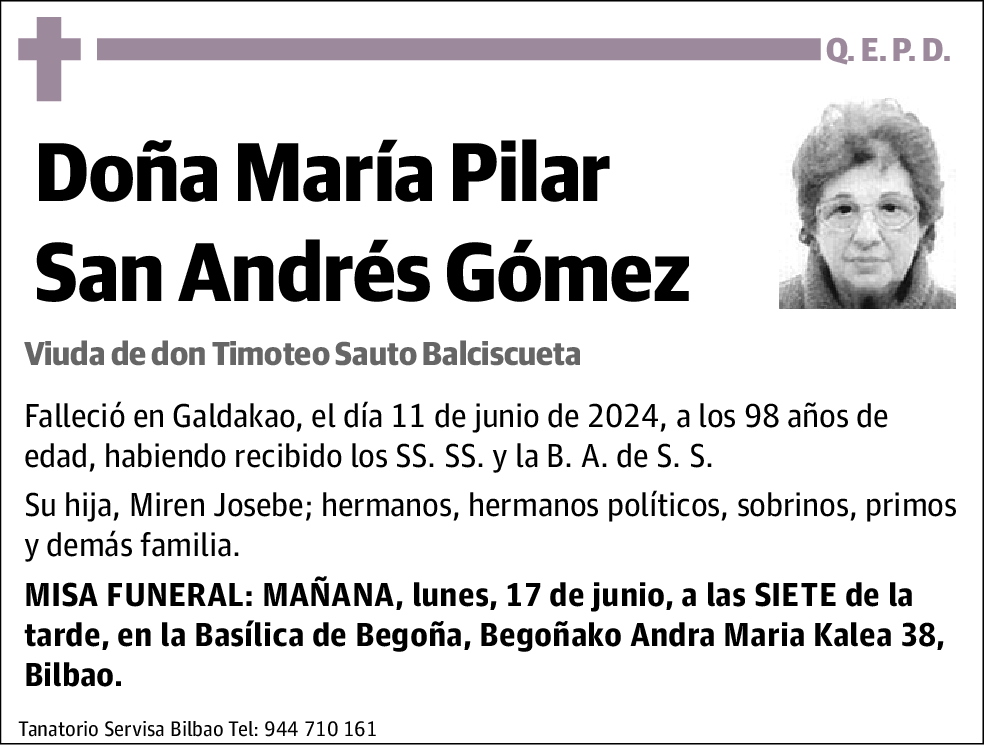 María Pilar San Andrés Gómez