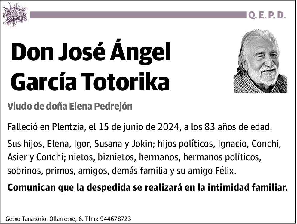 José Ángel García Totorika