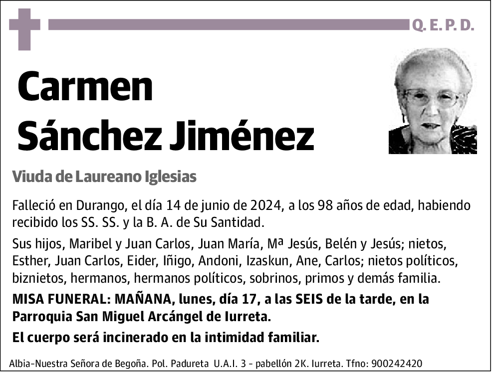 Carmen Sánchez Jiménez