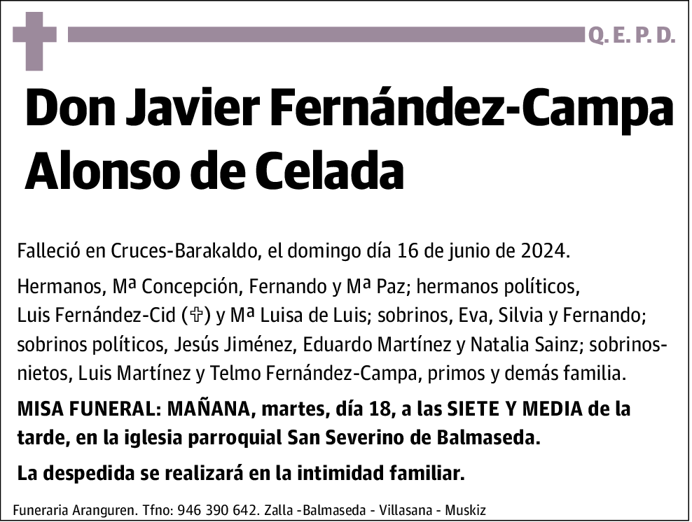 Javier Fernández-Campa Alonso de Celada