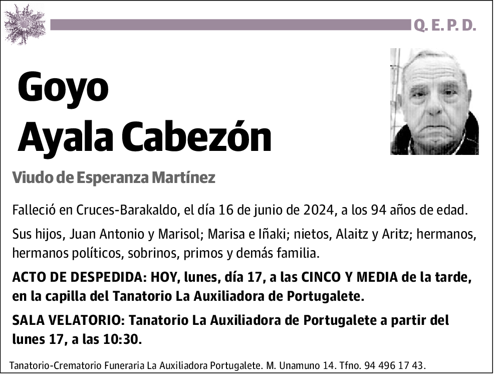 Goyo Ayala Cabezón