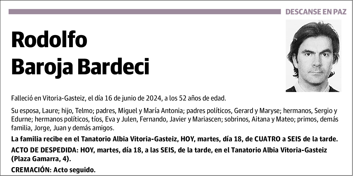 Rodolfo Baroja Bardeci