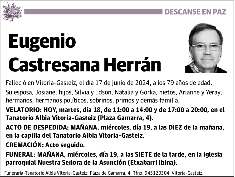 Eugenio Castresana Herrán