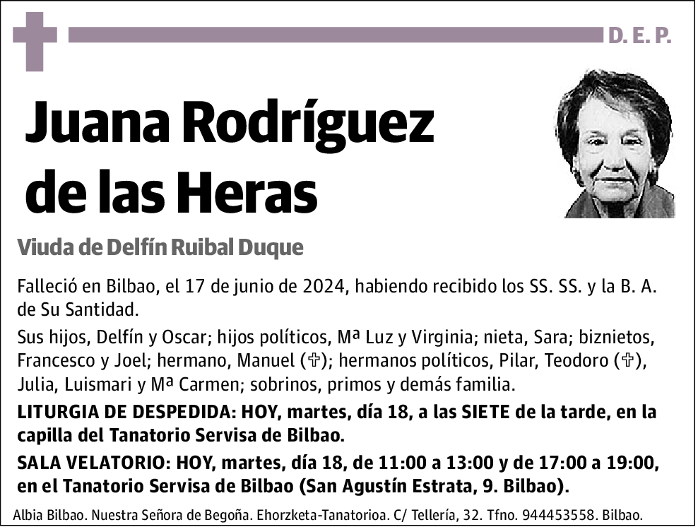 Juana Rodríguez de las Heras