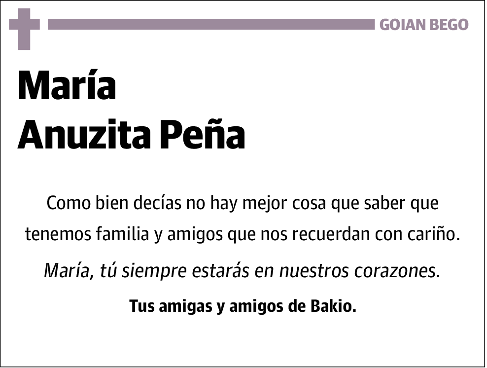 María Anuzita Peña