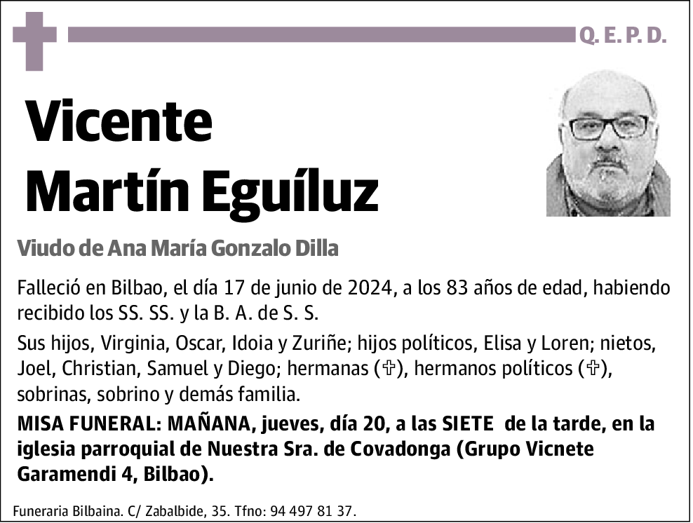 Vicente Martín Eguíluz