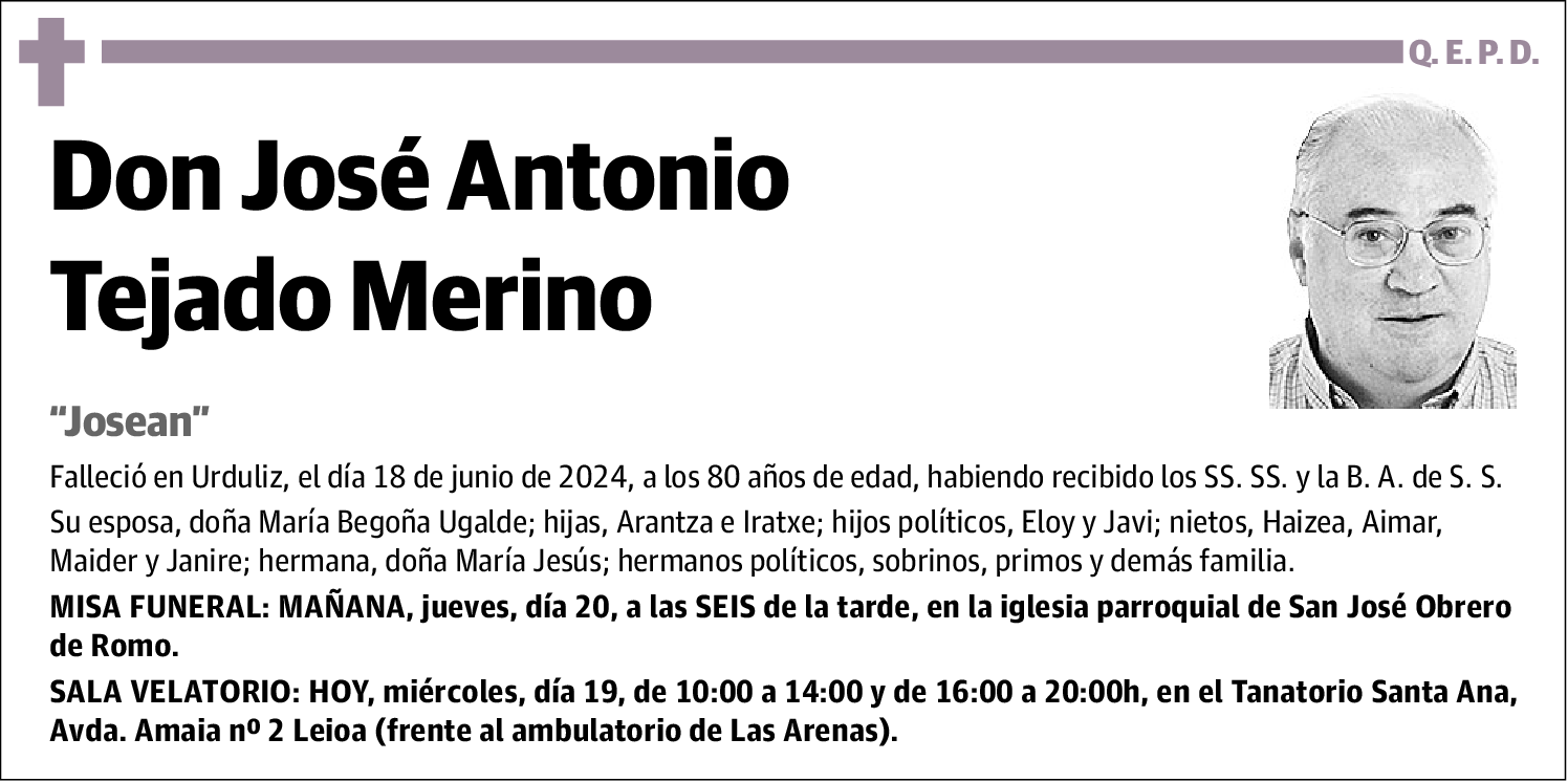 José Antonio Tejado Merino