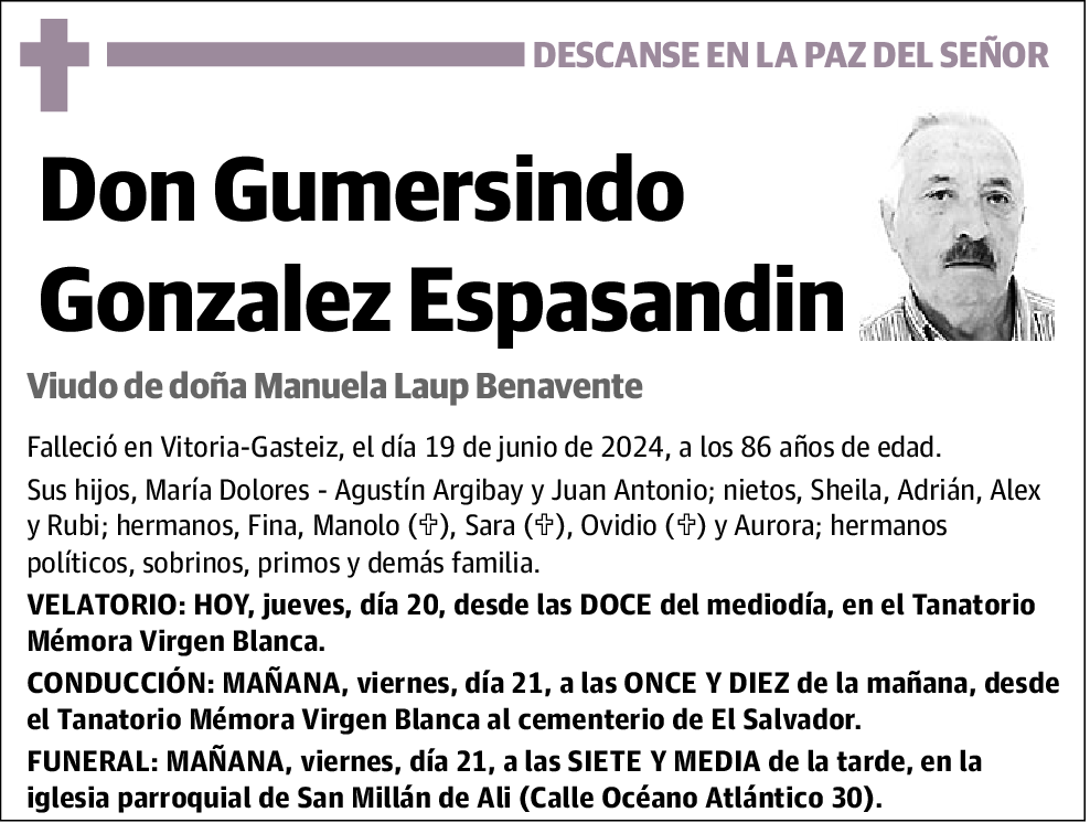 Gumersindo Gonzalez Espasandin