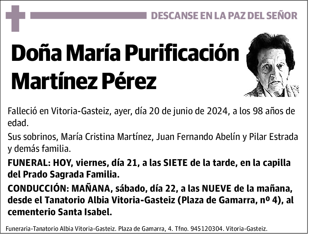 María Purificación Martínez Pérez