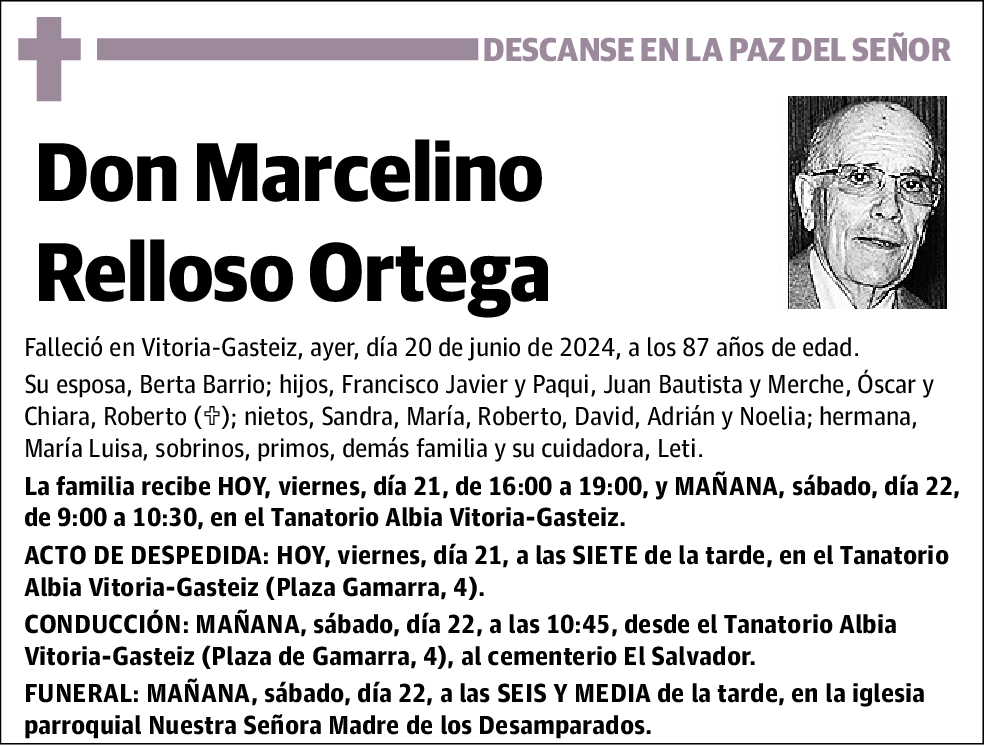 Marcelino Relloso Ortega