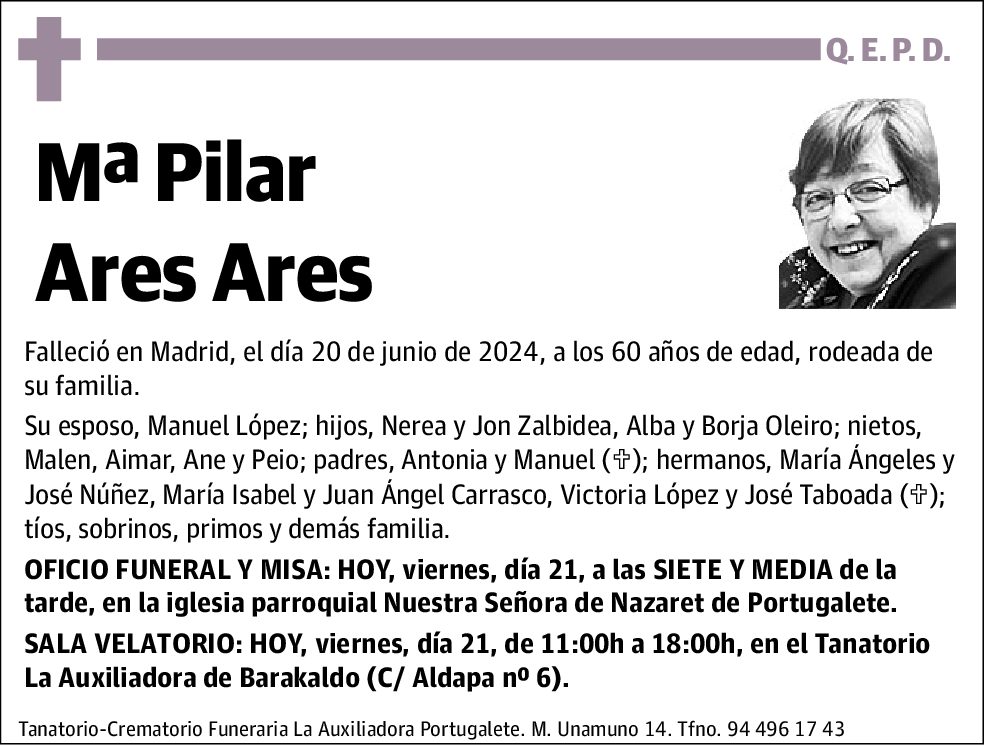 Mª Pilar Ares Ares