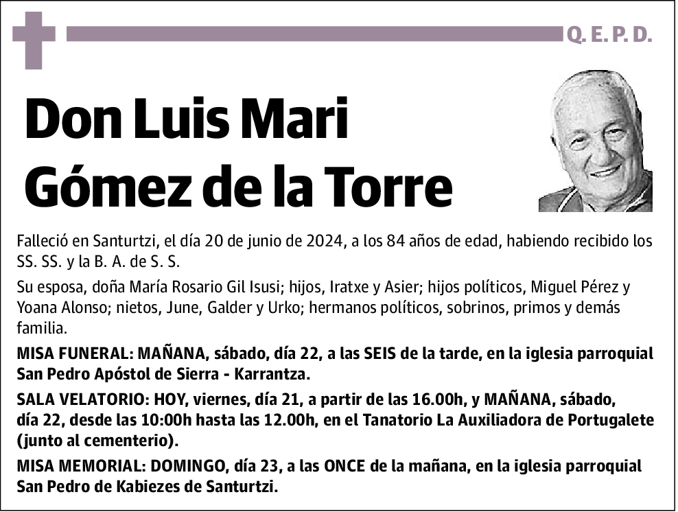 Luis Mari Gómez de la Torre