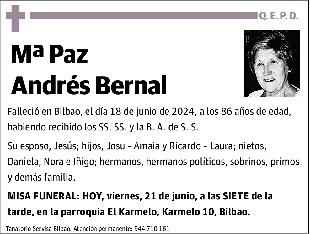 Mª Paz Andrés Bernal